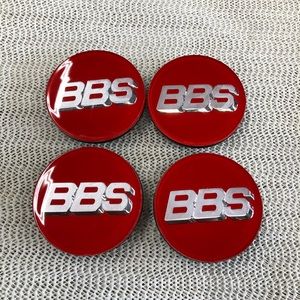 COPY - 4 bbs center cap 70mm new red color
